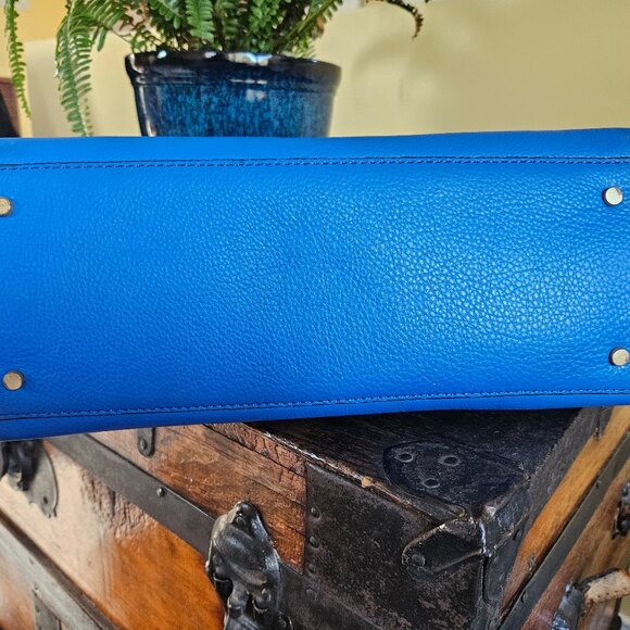 Kate Spade Royal Blue Saturday Leather Purse - Picture 3 of 14